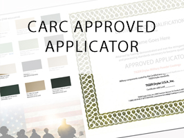 CARC approved applicator