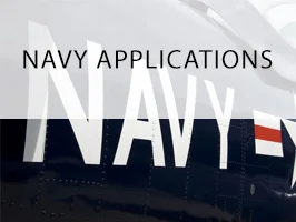 Powder coated Navy Aircraft